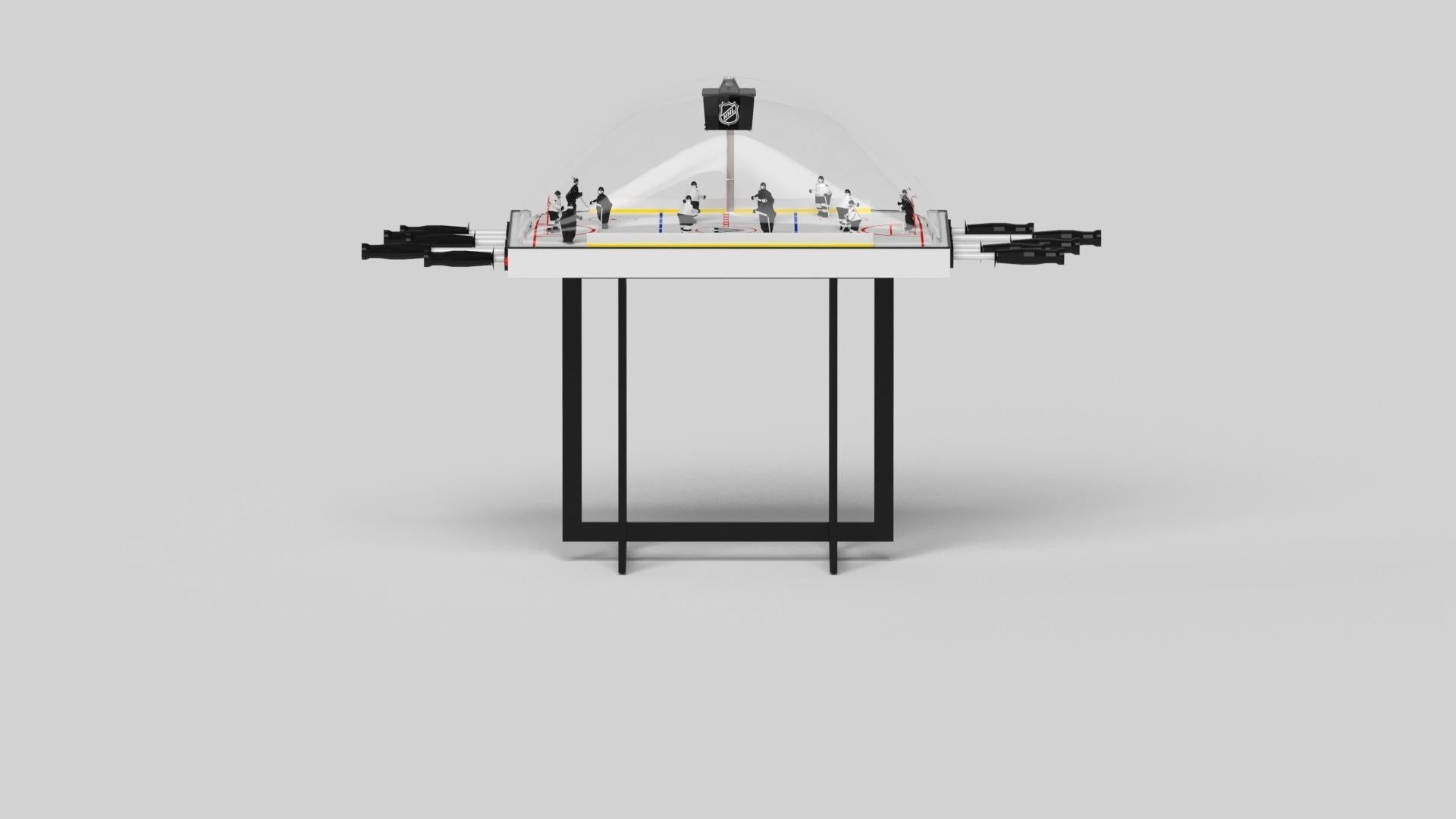 Américain Elevate Customs Tables Beso Dome Hockey Tables / Bois de teck massif de 3'9