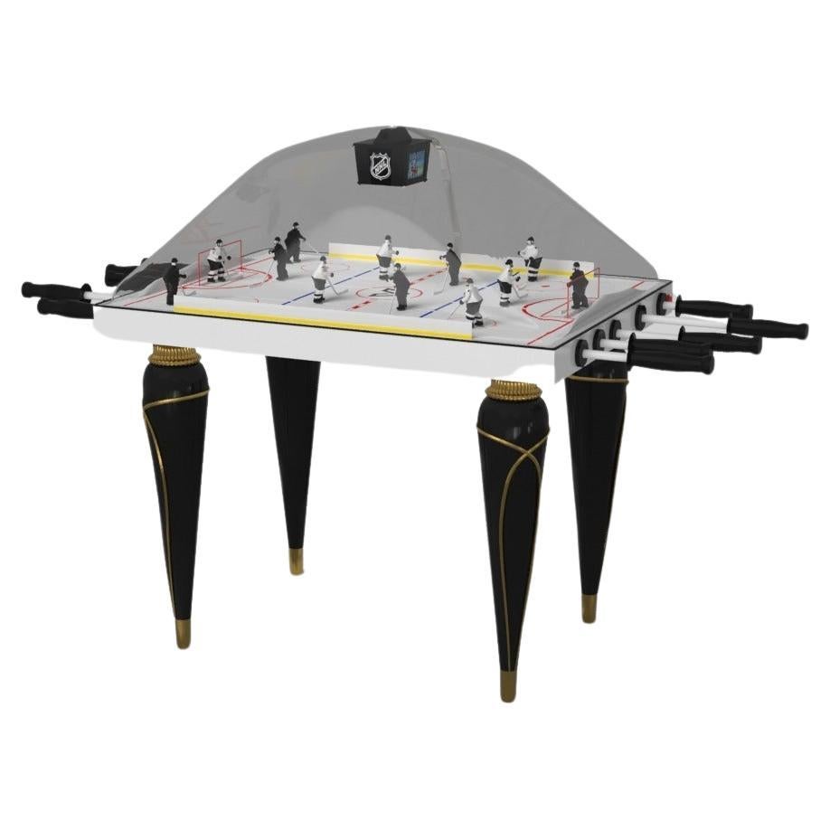 Elevate Customs Upgraded Don Dome Hockey Table/Stainless Steel Metal in 3'9"-USA For Sale