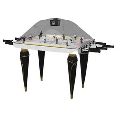 Elevate Customs Upgraded Don Dome Hockey Table/Stainless Steel Metal in 3'9"-USA