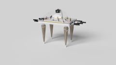 Elevate Customs Upgraded Don Dome Hockey Tables/Solid White Oak Wood in 3'9"-USA