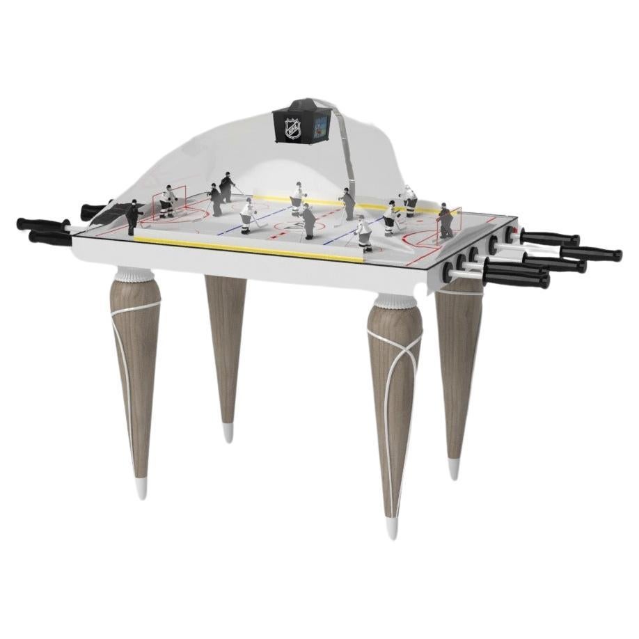 Tavoli da hockey Don Dome aggiornati di Elevate Customs/Solid White Oak Wood in 3'9"-USA