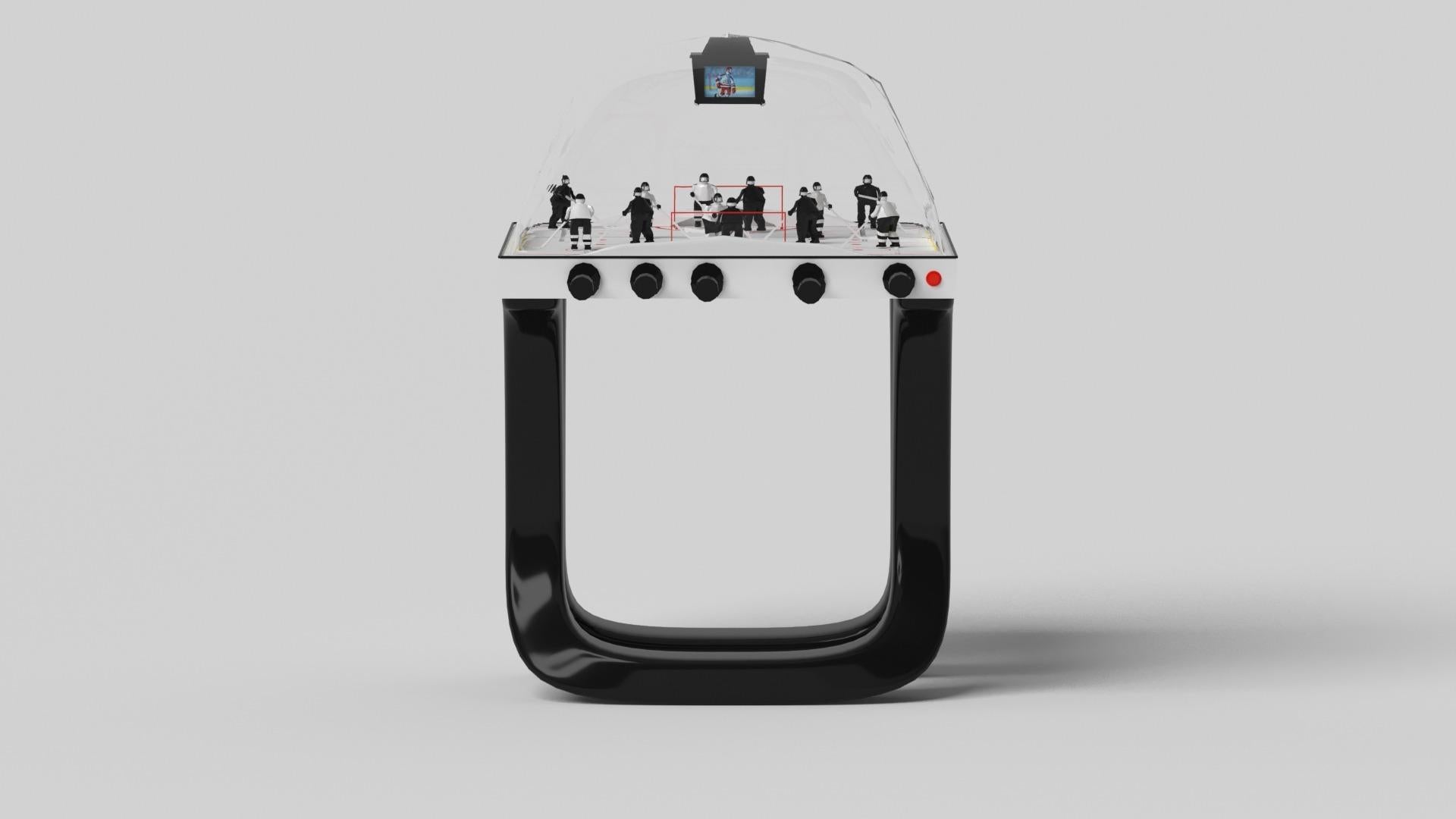 Moderne Elevate Personnalisés Draco Dome Hockey / Bois de Chêne Blanc Massif de 3'9