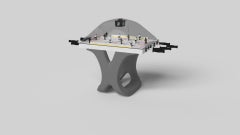 Elevate Customs Upgraded Draco Dome Hockey / Stainless Steel Metal in 3'9" - USA