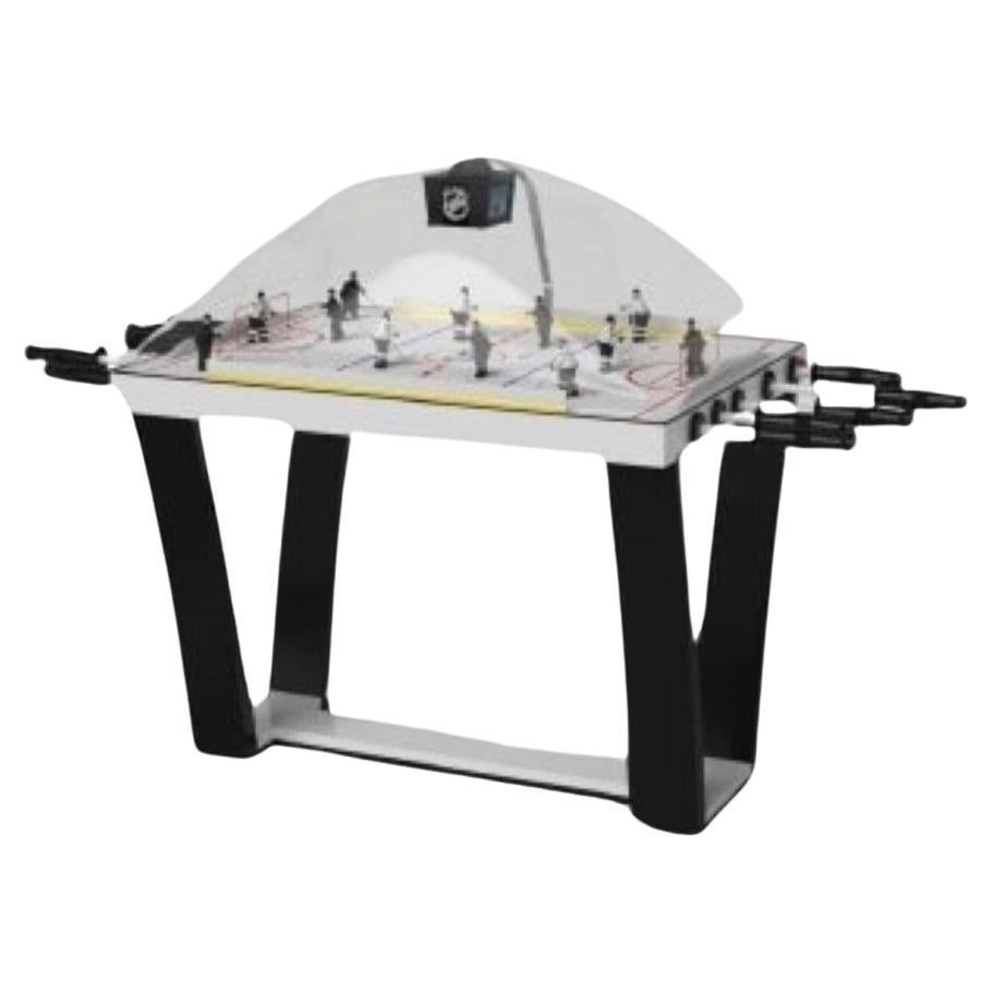 Elevate Customs Upgraded Elite Dome Hockey Table/Solid Pantone White in 3'9"-USA For Sale