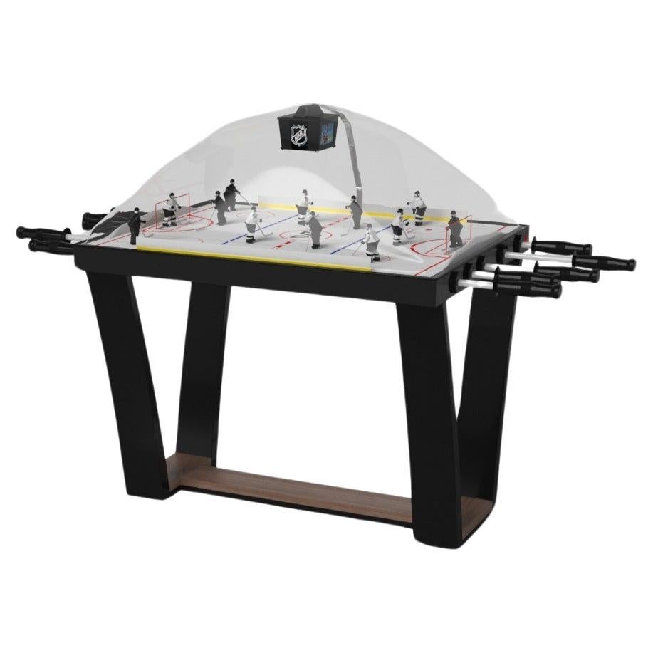 Elevate Customs Upgraded Elite Dome Hockey Tables/Solid Walnut Wood in 3'9" -USA