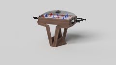 Elevate Customs Standard Enzo Dome Hockey Tables/ Solid Walnut Wood in 3'9" -USA