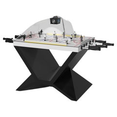Elevate Customs Upgraded Kors Dome Hockey Tables/Solid Pantone Black in 3'9"-USA