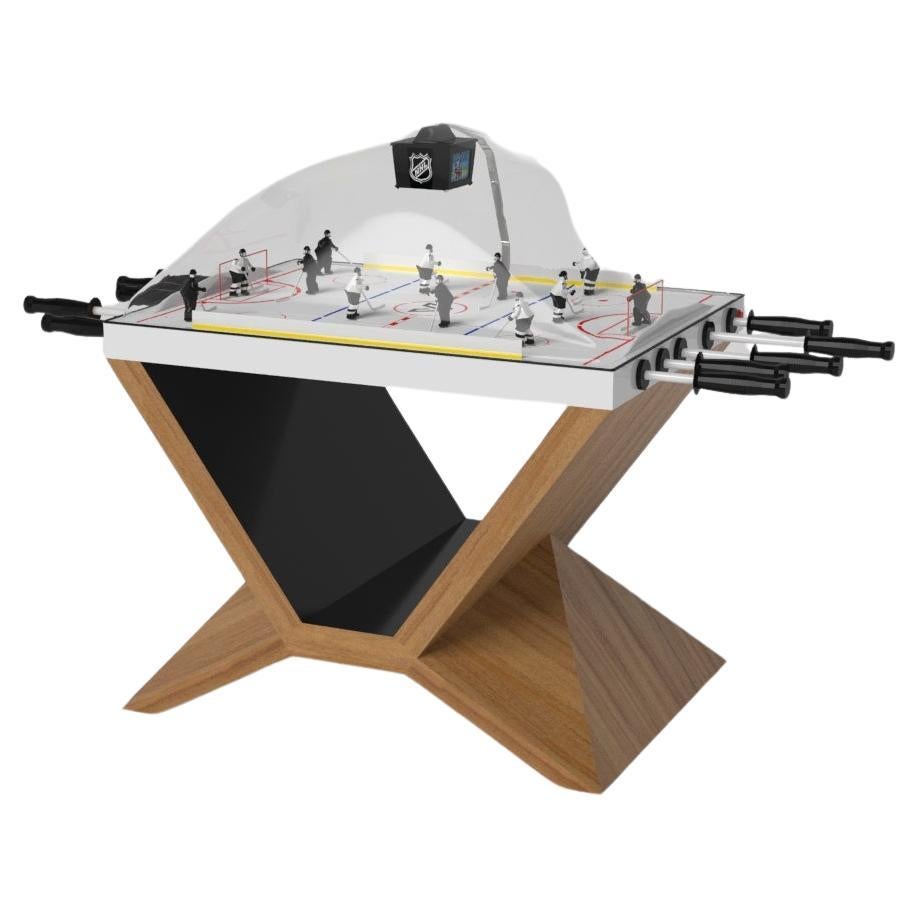 Elevate Customs Upgraded Kors Dome Hockey Tables / Solid Teak Wood in 3'9" -USA For Sale