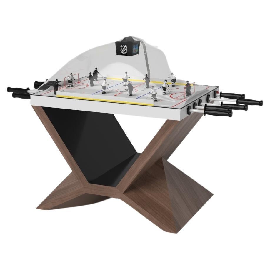 Elevate Customs Upgraded Kors Dome Hockey Tables /Solid Walnut Wood in 3'9" -USA For Sale