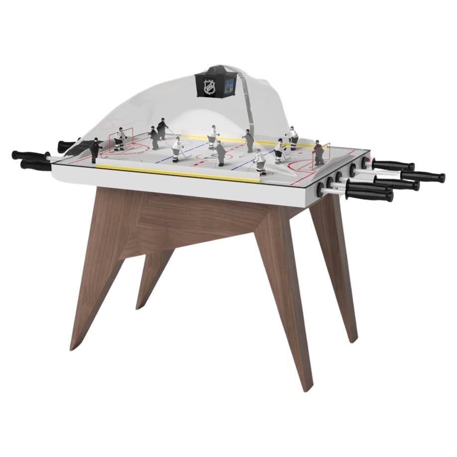 Elevate Customs Upgraded Mantis Dome Hockey Table/Solid Walnut Wood in 3'9" -USA For Sale