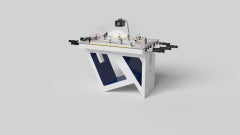 Elevate Customs Upgraded Rumba Dome Hockey/Solid Pantone White Color in 3'9"-USA