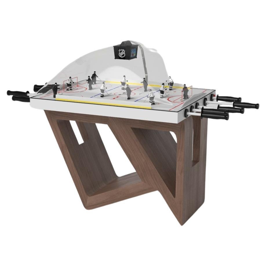 Elevate Customs Upgraded Rumba Dome Hockey Tables/Solid Walnut Wood in 3'9" -USA For Sale