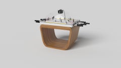 Elevate Customs Upgraded Sid Dome Hockey Tables / Solid Teak Wood in 3'9" - USA