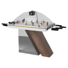 Elevate Customs Upgraded Stilt Dome Hockey Tables/Solid Walnut Wood in 3'9" -USA