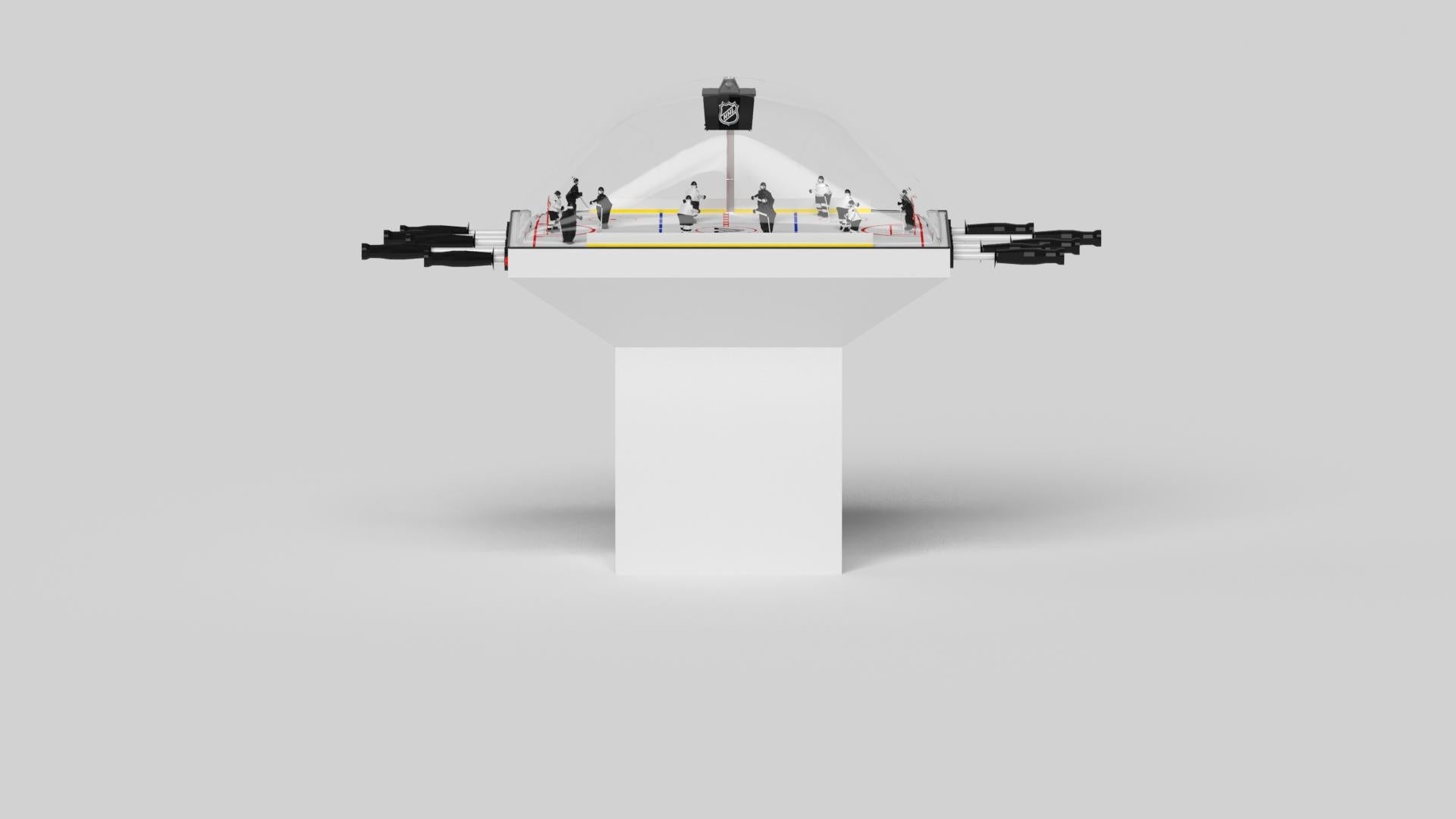 Elevate Customs Upgraded Trestle Dome Hockey / Massiv Pantone Weiß in 3'9