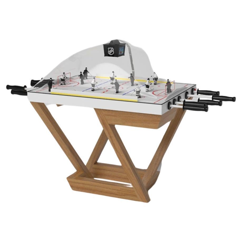 Elevate Customs Upgraded Trinity Dome Hockey Tables/Solid Teak Wood in 3'9" -USA For Sale