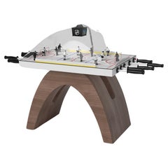 Elevate Customs Upgraded Zenith Dome Hockey Table/Solid Walnut Wood in 3'9" - USA