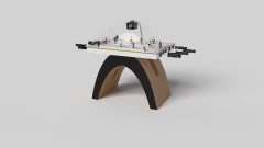 Elevate Customs Upgraded Zenith Dome Hockey Tables /Solid Teak Wood in 3'9" -USA