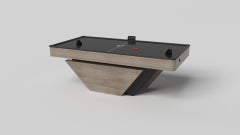 Elevate Customs Vogue Air Hockey Tables /Solid White Oak Wood in 7' -Made in USA