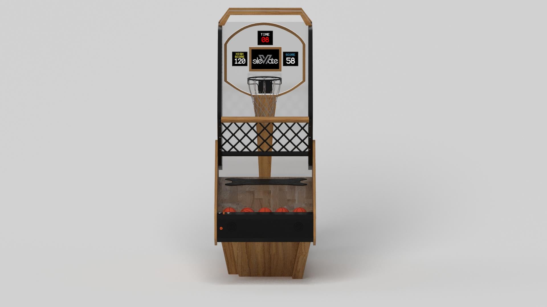 Modern Elevate Customs Vogue Basketball Tables / Solid Teak Wood in 8'3