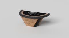 Elevate Customs Vogue Black Jack Tables / Solid Curly Maple Wood in 7'4" - USA