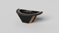 Elevate Customs Vogue Black Jack Tables / Solid Teak Wood in 7'4" - Made in USA