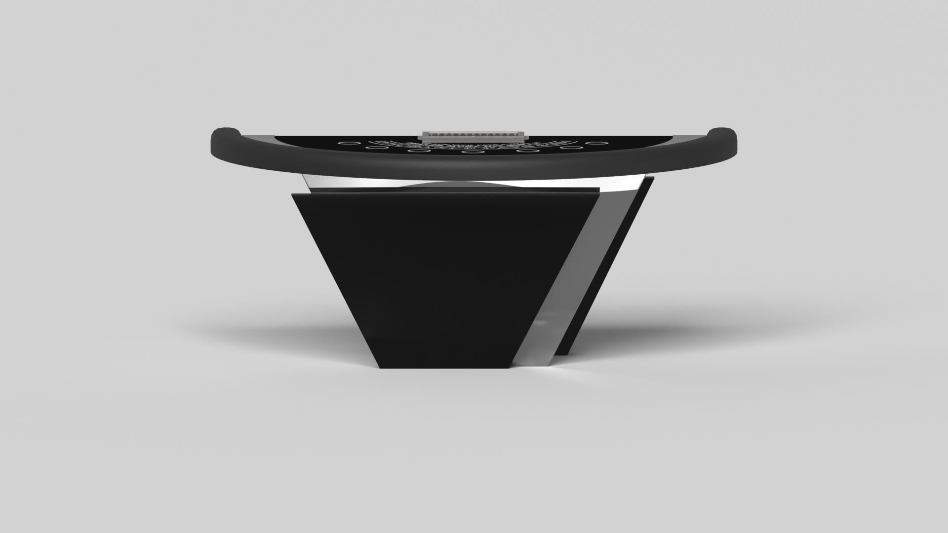 American Elevate Customs Vogue Black Jack Tables/Stainless Steel Sheet Metal in 7'4