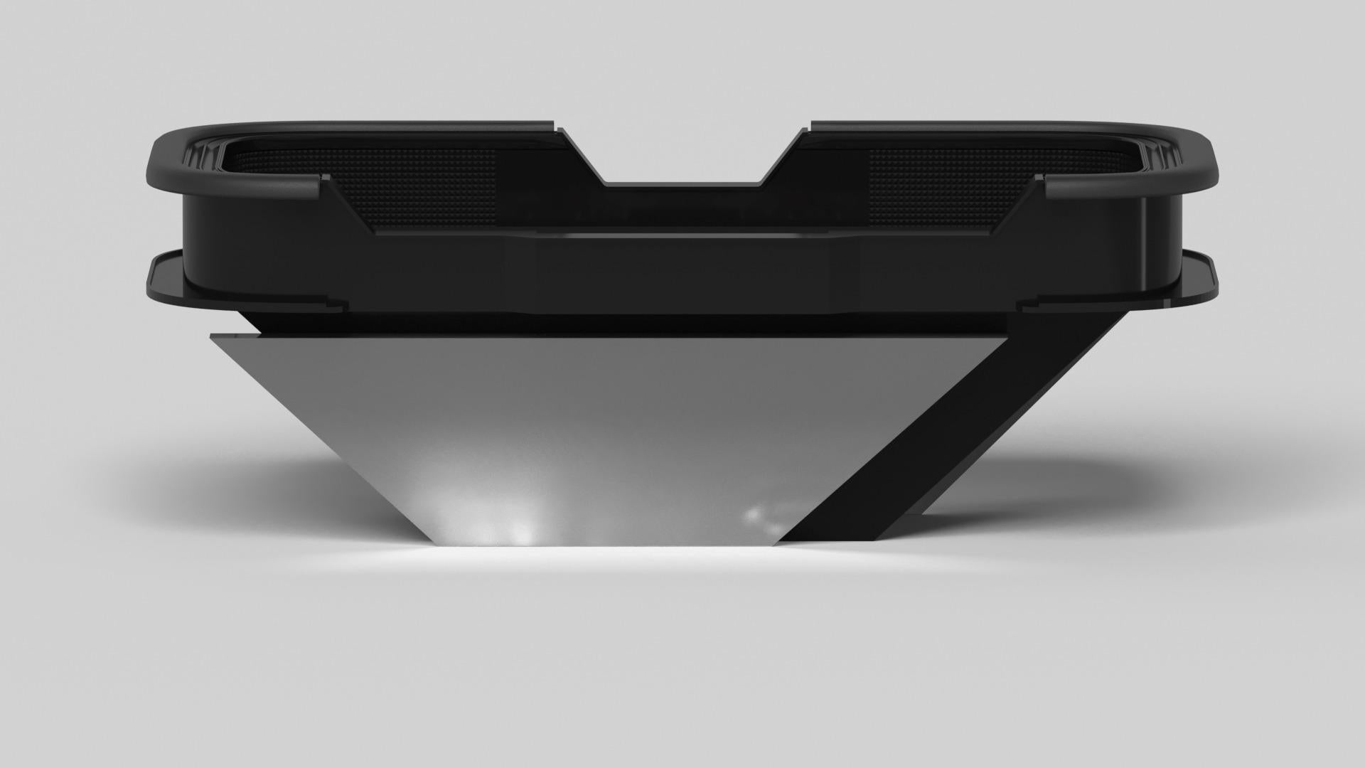 American Elevate Customs Vogue Craps Tables / Solid Pantone Black Color in 9'9