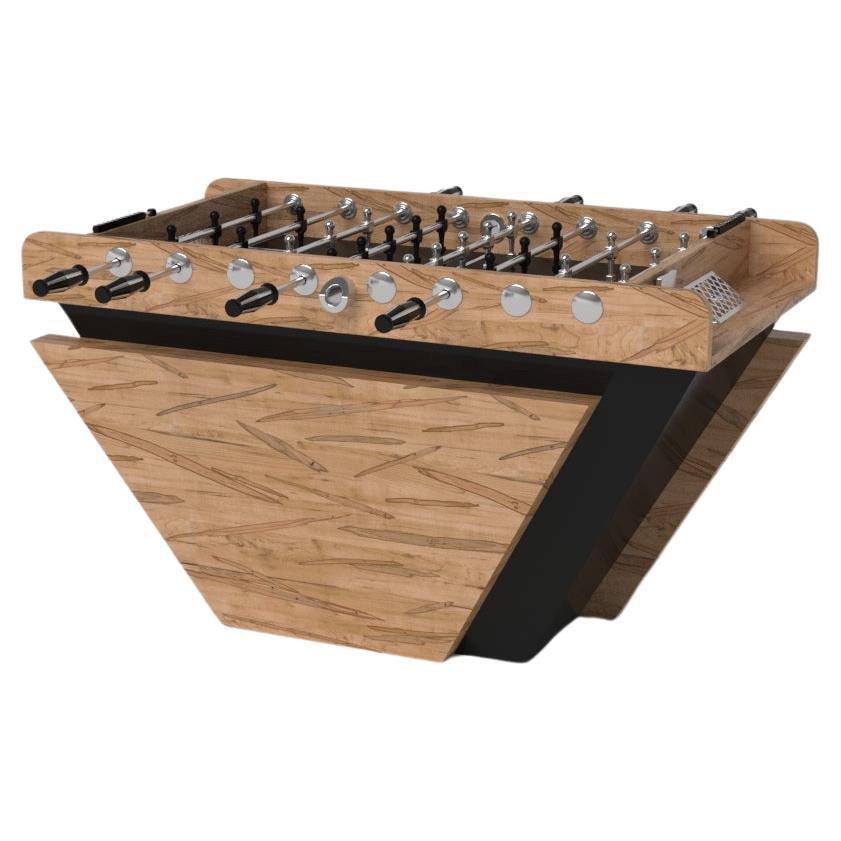 Elevate Customs Vogue Foosball Tables /Solid Curly Maple Wood in 5' -Made in USA