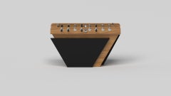 Elevate Customs Vogue Foosball Tables / Solid Teak Wood in 5' - Made in USA