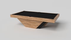 Elevate Customs Mesa de billar Vogue / Madera maciza de arce rizado en 9' - Made in USA