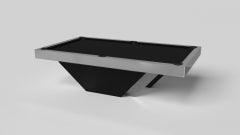 Elevate Customs Vogue Pool Table / Solid Stainless Steel Wood in 9' -Made in USA
