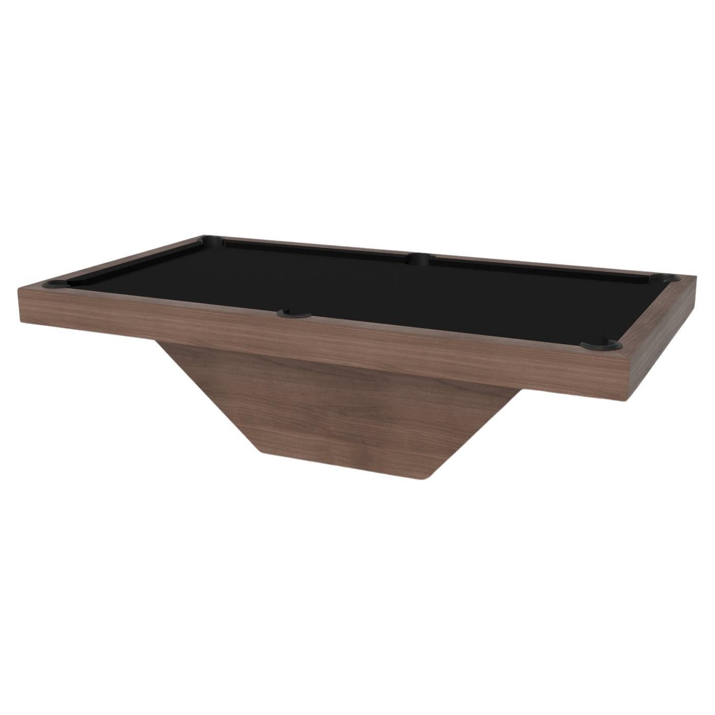 Elevate Customs Vogue Pool Table / Solid Walnut Wood in 9' - Made in USA en vente