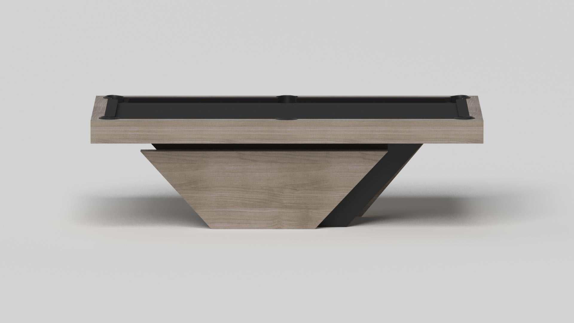 Americano Tavolo da biliardo Vogue di Elevate Customs / in legno massiccio di Oak Oak da 9' - Made in USA in vendita