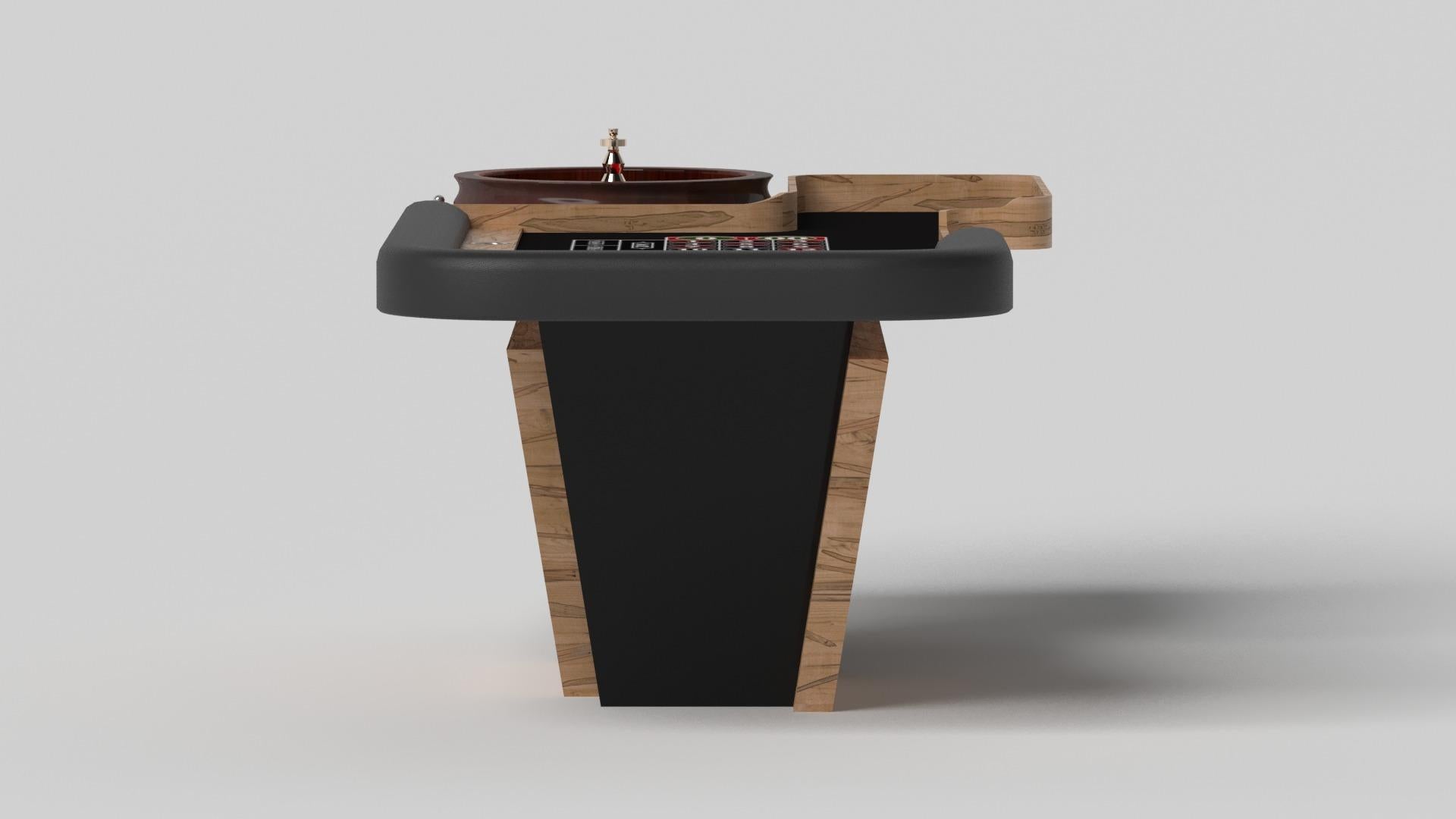 Modern Elevate Customs Vogue Roulette Tables / Solid Curly Maple Wood in 8'2