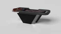 Elevate Customs Vogue Roulette Tables / Métal de feuille en acier inoxydable en 8'2" -USA