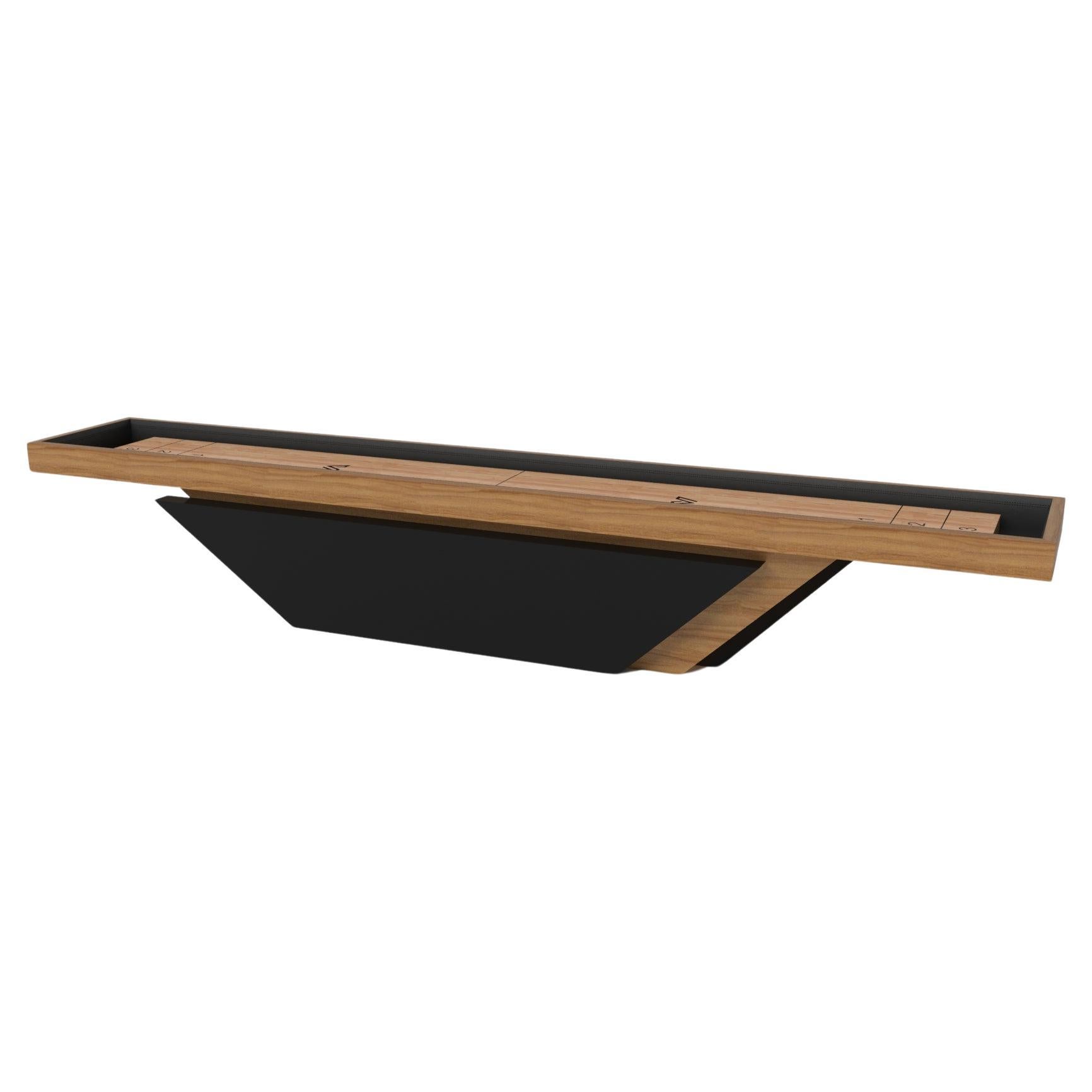 Elevate Customs Vogue Shuffleboard Tische / Massiv Teakholz in 22' - Made in USA