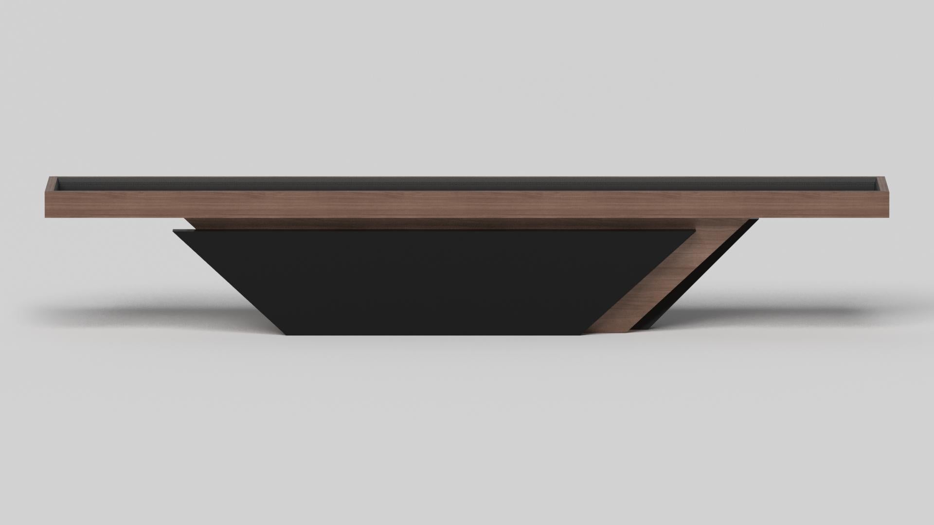 Elevate Customs Vogue Shuffleboard-Tische ausSolid Nussbaumholz in 22' -Made in USA (amerikanisch) im Angebot