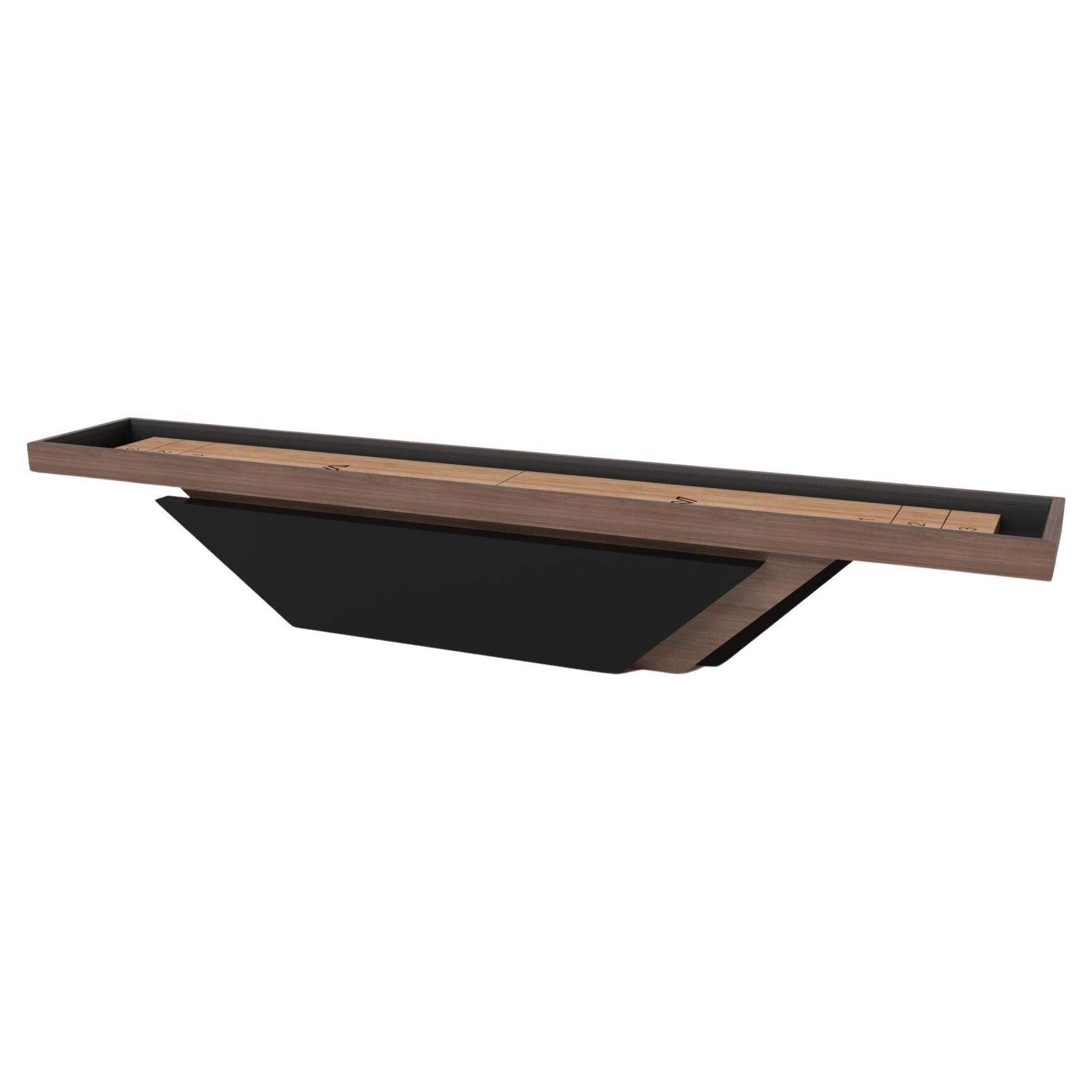 Elevate Customs Vogue Shuffleboard-Tische ausSolid Nussbaumholz in 22' -Made in USA im Angebot