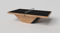 Elevate Customs Vogue Tennis Table / Solid Curly Maple Wood in 9' - Made in USA