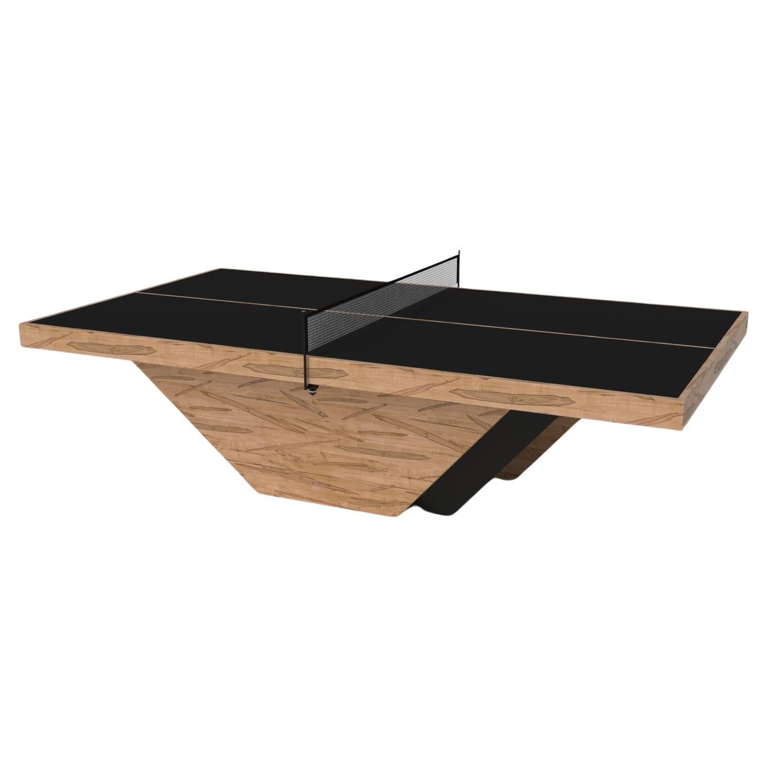 Tavolo da tennis Vogue di Elevate Customs / in legno massiccio di acero riccio da 9' - Made in USA in vendita