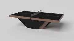 Elevate Customs Vogue Tennis Table / Solid Walnut Wood in 9' - Made in USA