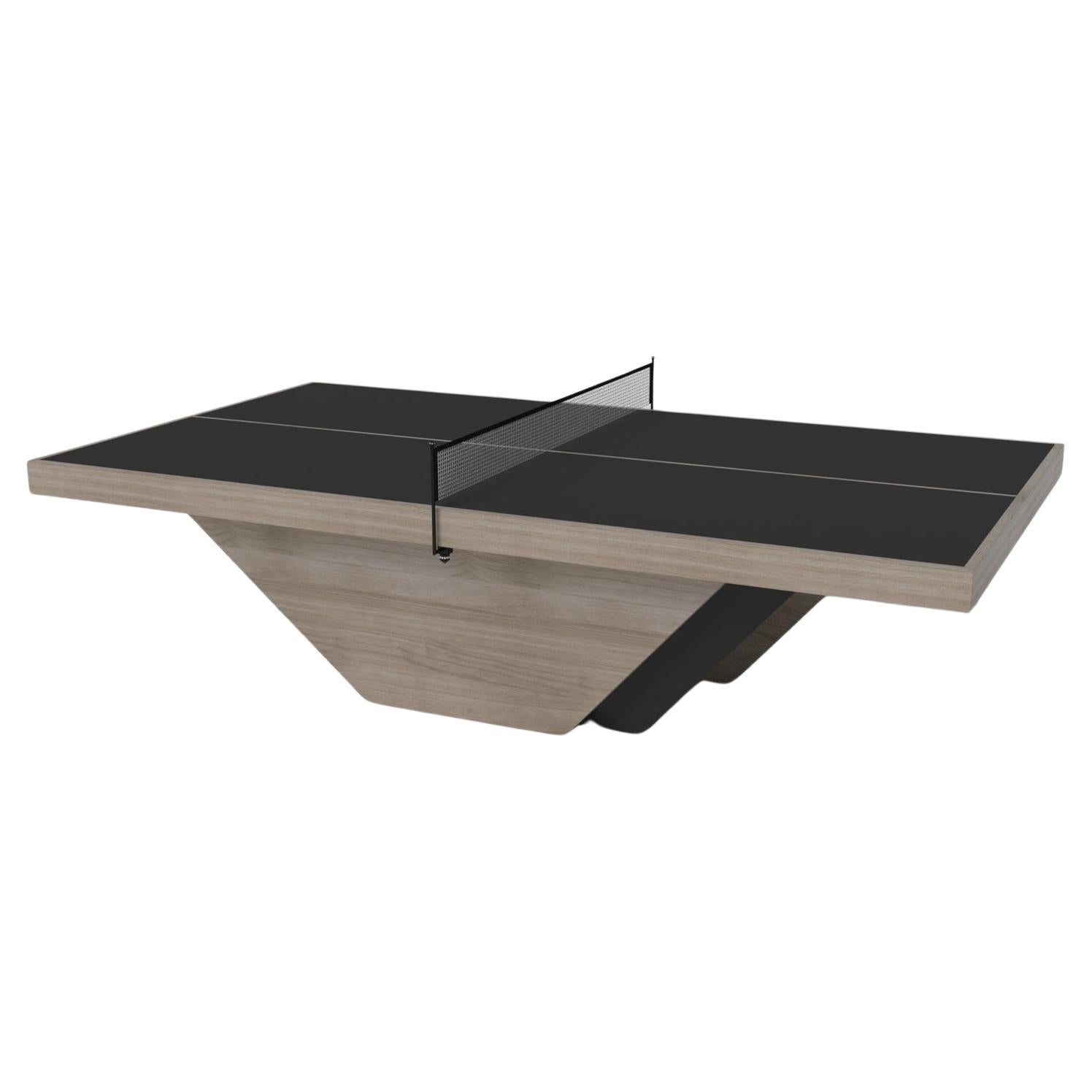 Elevate Customs Vogue Tennis Table / Solid White Oak Wood in 9' - Made in USA