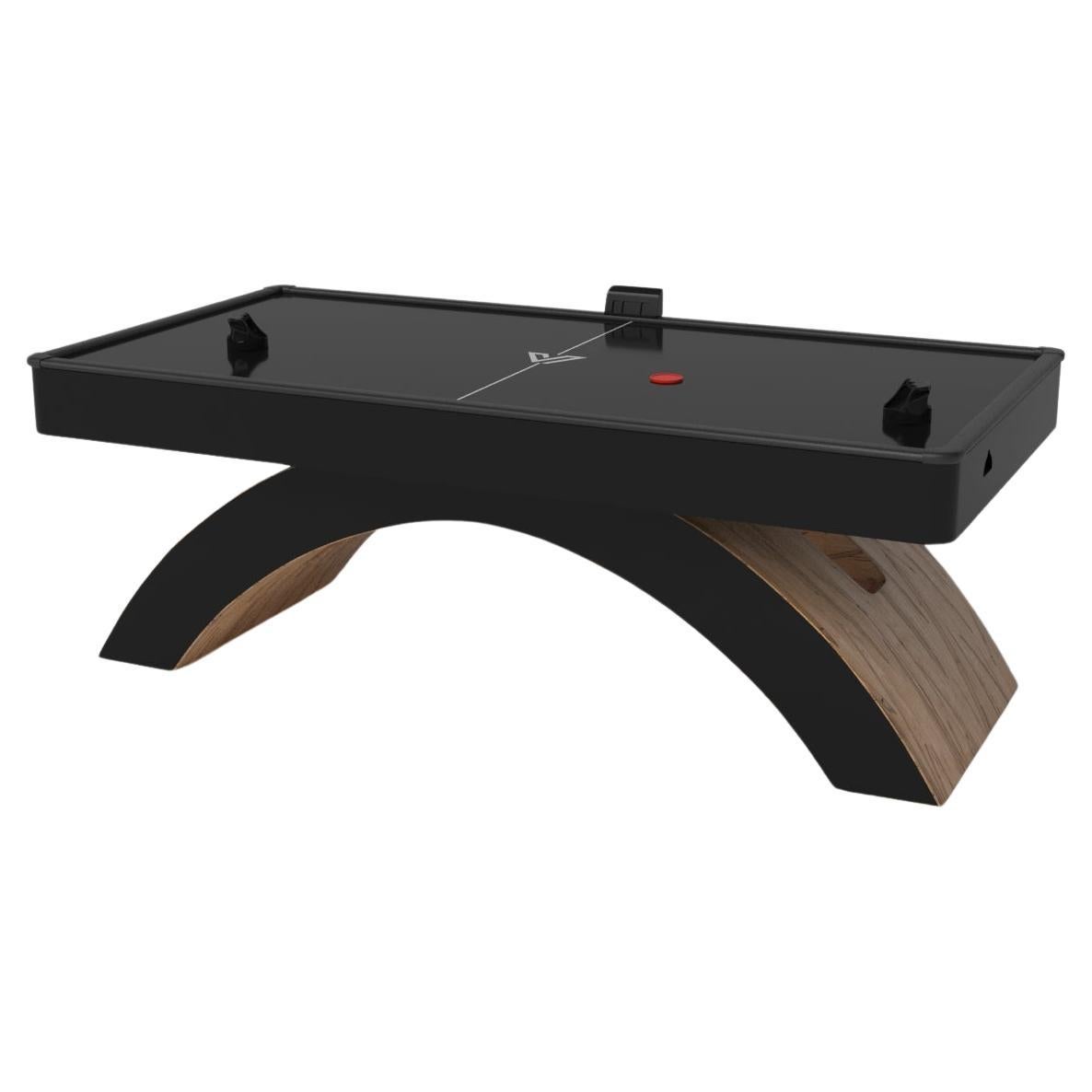 Elevate Customs Zenith Air Hockey Table/Solid Curly Maple Wood in 7'-Made in USA