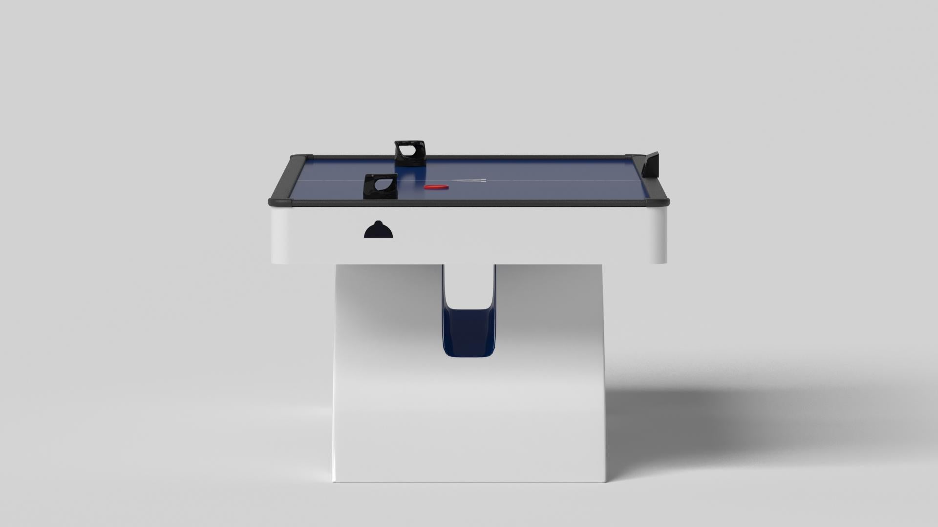 Moderne CUSTOM MADE - Tables de Air Hockey Zenith /Solid Pantone White in 7' -Made in USA en vente