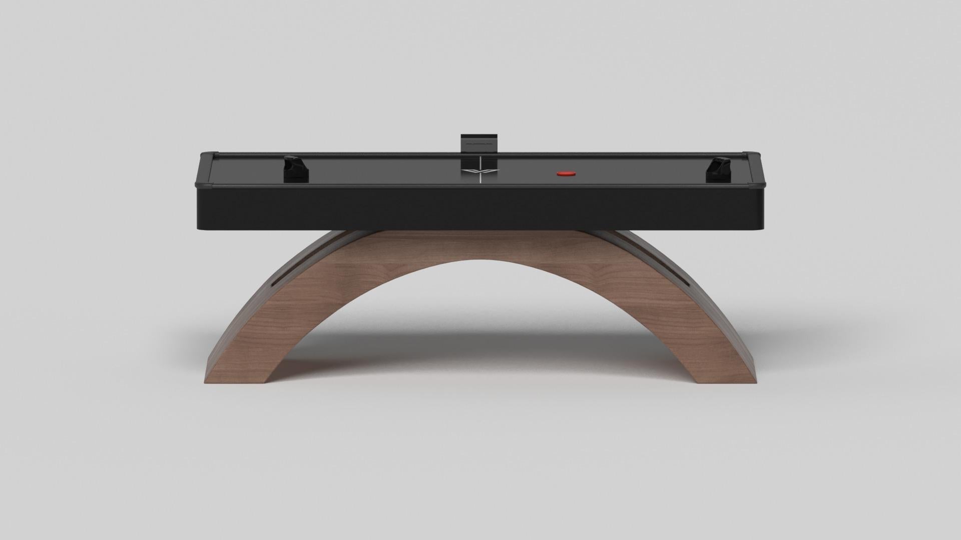 Américain Elevate Customs Zenith Air Hockey Tables / Solid Walnut Wood in 7' - Made in USA en vente