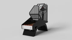 Tavoli da basket Elevate Customs Zenith / Colore nero pantone solido in 8'3" - USA