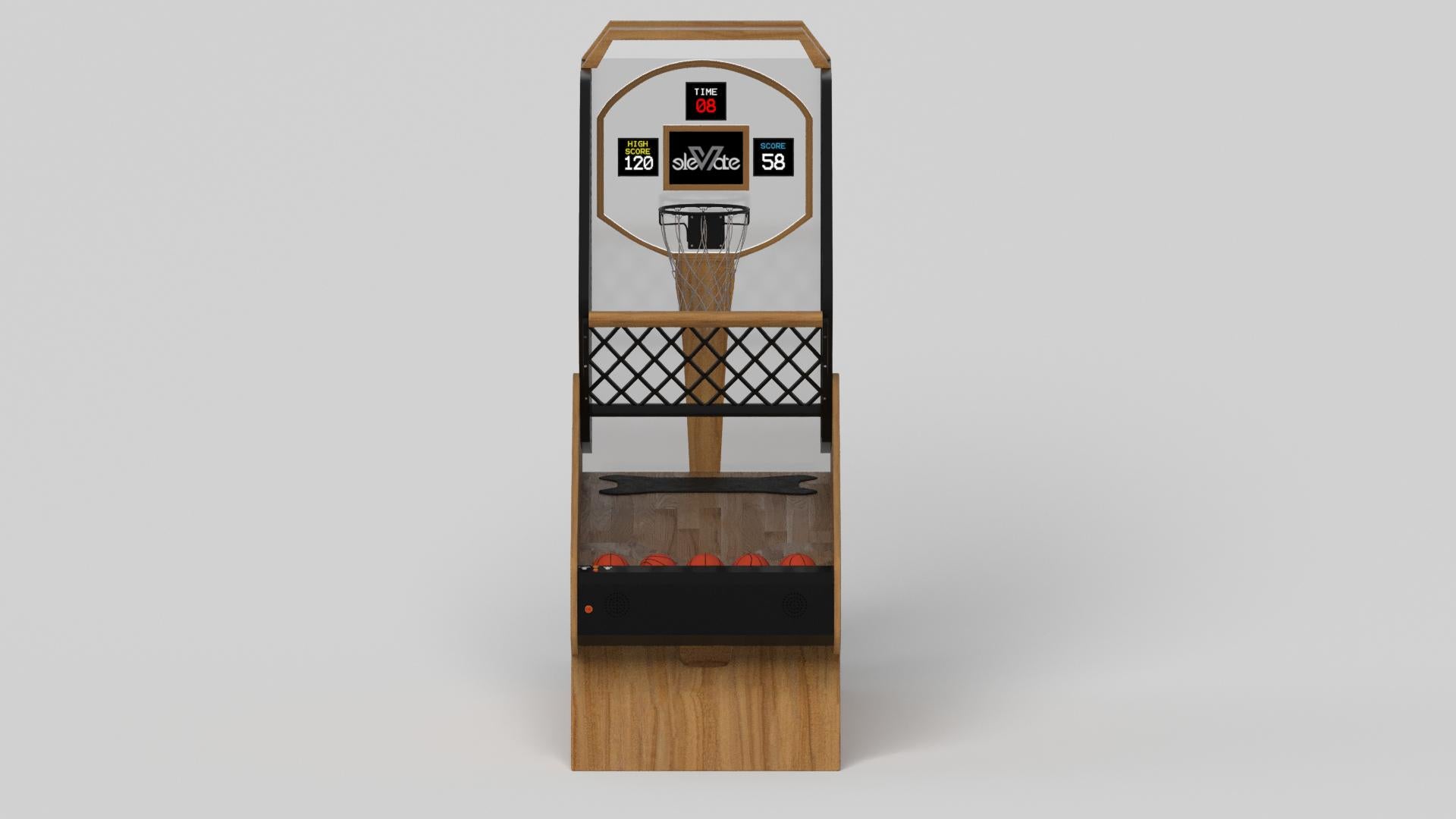 Modern Elevate Customs Zenith Basketball Tables / Solid Teak Wood in 8'3
