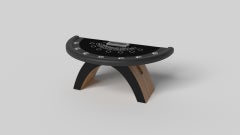 Elevate Customs Zenith Black Jack Tables / Solid Teak Wood in 7'4" - Made in USA