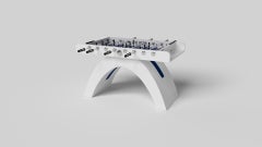 Elevate Customs Zenith Foosball Tables / Solid Pantone White in 5' - Made in USA
